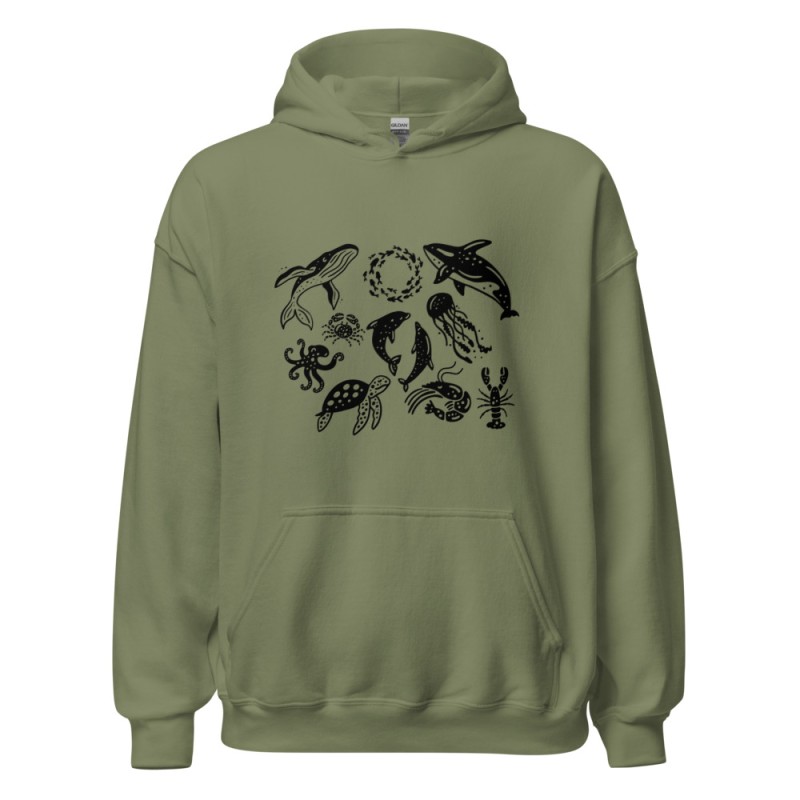 Ocean Square Hoodie