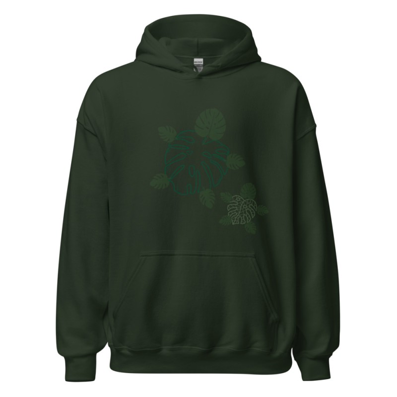 Monstera Turtle Hoodie