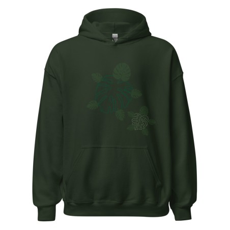 Monstera Turtle Hoodie