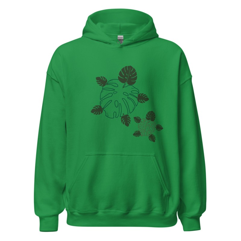 Monstera Turtle Hoodie