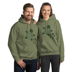 Monstera Turtle Hoodie