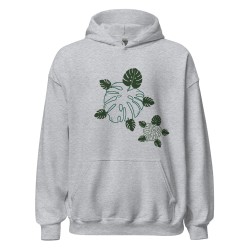 Monstera Turtle Hoodie