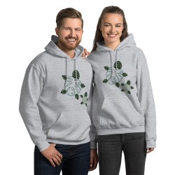 Monstera Turtle Hoodie