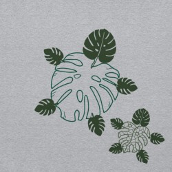Monstera Turtle Hoodie