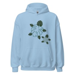 Monstera Turtle Hoodie
