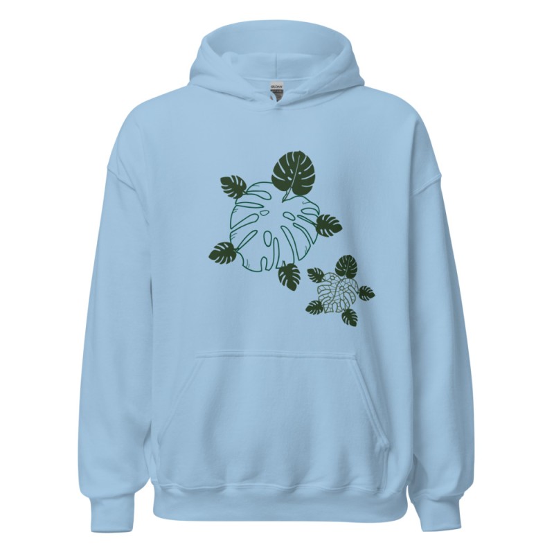 Monstera Turtle Hoodie