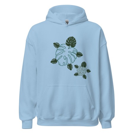Monstera Turtle Hoodie