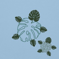 Monstera Turtle Hoodie