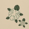 Monstera Turtle Hoodie