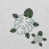 Monstera Turtle Hoodie
