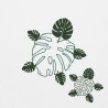 Monstera Turtle Hoodie