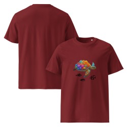 Coral Sea Turtle Organic T-Shirt