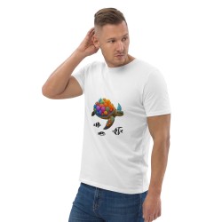Coral Sea Turtle Organic T-Shirt