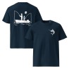 Marlin meets Fisherman organic cotton t-shirt