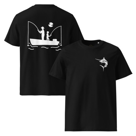 Marlin meets Fisherman organic cotton t-shirt