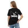 Marlin meets Fisherman organic cotton t-shirt