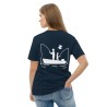 Marlin meets Fisherman organic cotton t-shirt