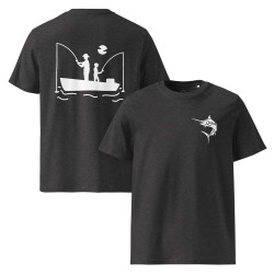 Marlin meets Fisherman organic cotton t-shirt