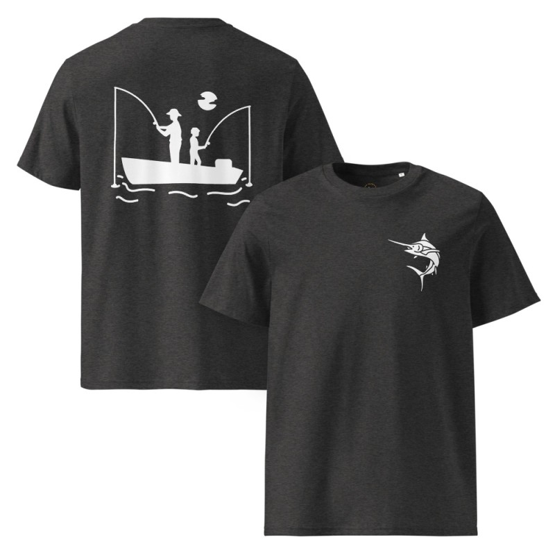 Marlin meets Fisherman organic cotton t-shirt