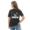 Marlin meets Fisherman organic cotton t-shirt