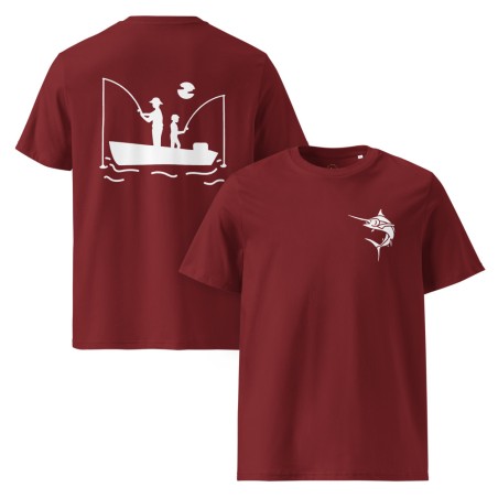 Marlin meets Fisherman organic cotton t-shirt