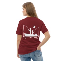 Marlin meets Fisherman organic cotton t-shirt