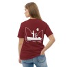 Marlin meets Fisherman organic cotton t-shirt