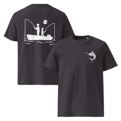 Marlin meets Fisherman organic cotton t-shirt