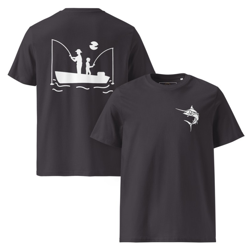 Marlin meets Fisherman organic cotton t-shirt
