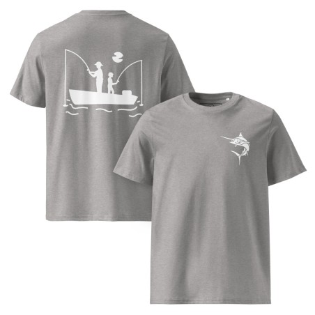 Marlin meets Fisherman organic cotton t-shirt