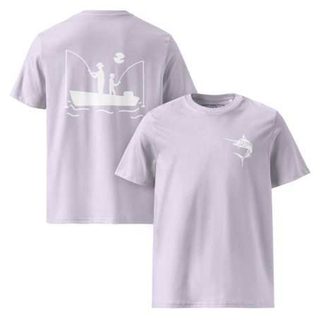 Marlin meets Fisherman organic cotton t-shirt