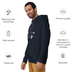 Heartbeat of the Ocean Premium Hoodie