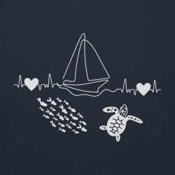 Heartbeat of the Ocean Premium Hoodie