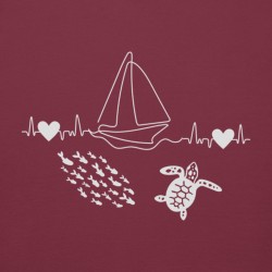 Heartbeat of the Ocean Premium Hoodie