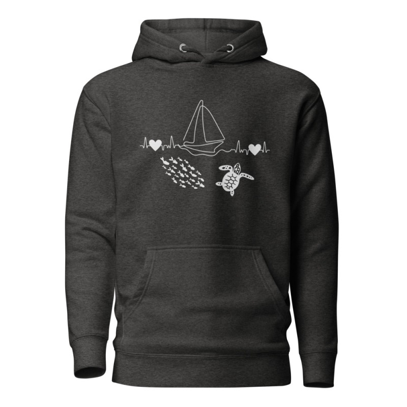 Heartbeat of the Ocean Premium Hoodie