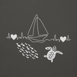 Heartbeat of the Ocean Premium Hoodie