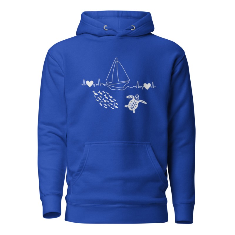 Heartbeat of the Ocean Premium Hoodie