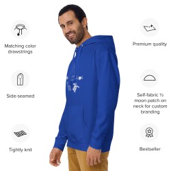 Heartbeat of the Ocean Premium Hoodie