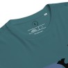 Whale Stripes Dark Organic T-Shirt