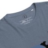 Whale Stripes Dark Organic T-Shirt