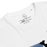 Whale Stripes Dark Organic T-Shirt
