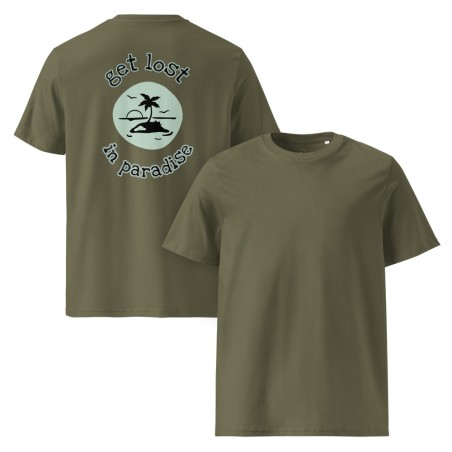 Get Lost in Paradise Organic T-Shirt