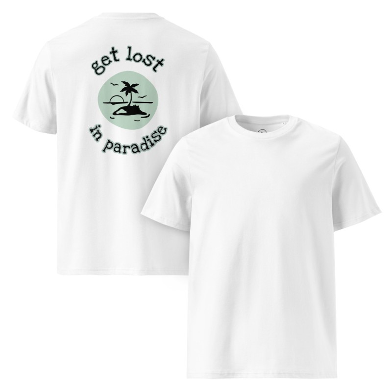 Get Lost in Paradise Organic T-Shirt