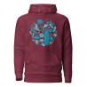 Surfer Circle Premium Hoodie