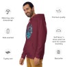 Surfer Circle Premium Hoodie