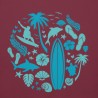 Surfer Circle Premium Hoodie
