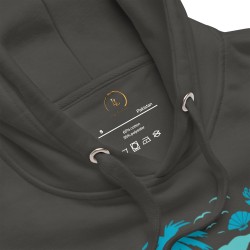 Surfer Circle Premium Hoodie