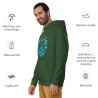 Surfer Circle Premium Hoodie