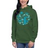 Surfer Circle Premium Hoodie