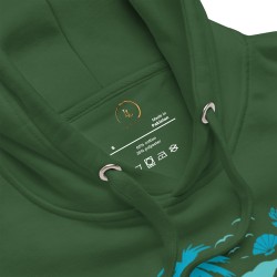 Surfer Circle Premium Hoodie